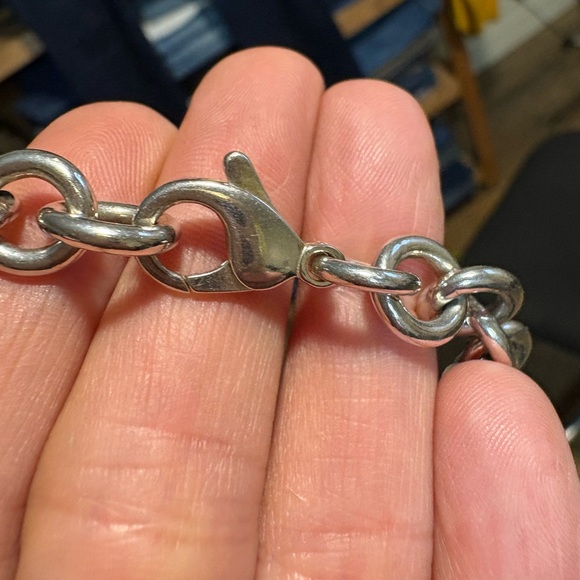 Tiffany & Co. heavy chain link necklace 16” - Picture 7 of 8
